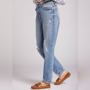Current Elliot | Boyfriend Jean | Peaceful Blue | Destroyed | Size 26